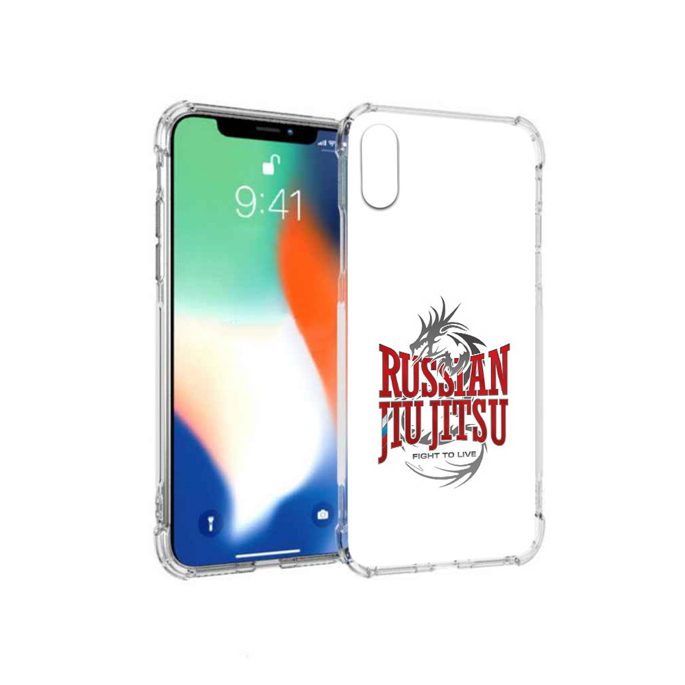 

Чехол MyPads Tocco для Apple iPhone X джиу джитсу (PT94261.606.321), Прозрачный, Tocco