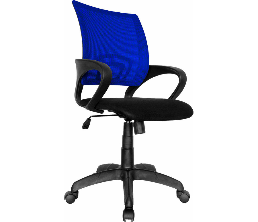 Офисное кресло Мирэй Групп Формула плюс Ткань сетка синяя