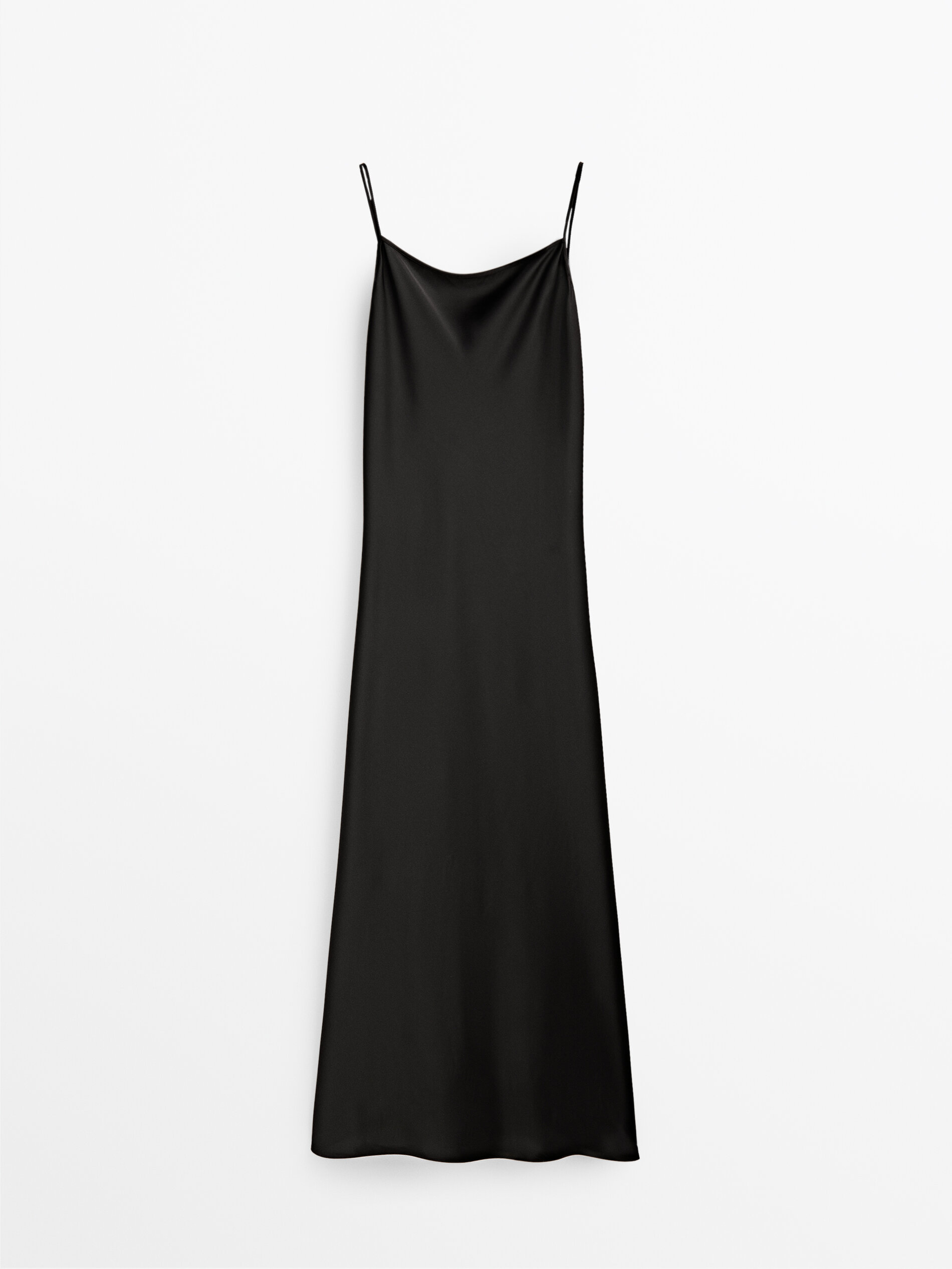 

Платье женское Massimo Dutti 06796866800 черное M, 06796866800