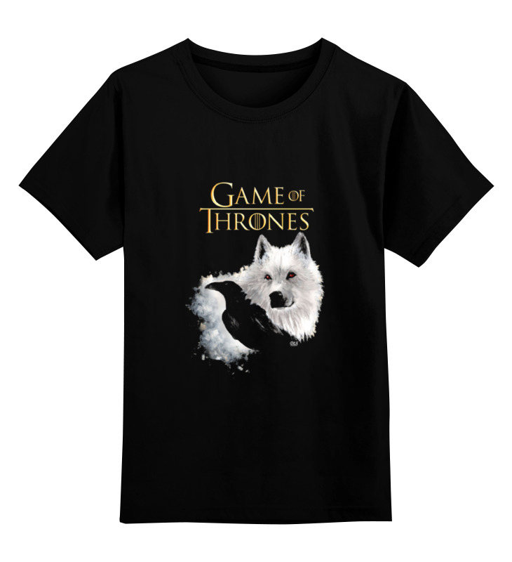 

Футболка детская Printio Game of thrones цв. черный р. 140, Game of thrones
