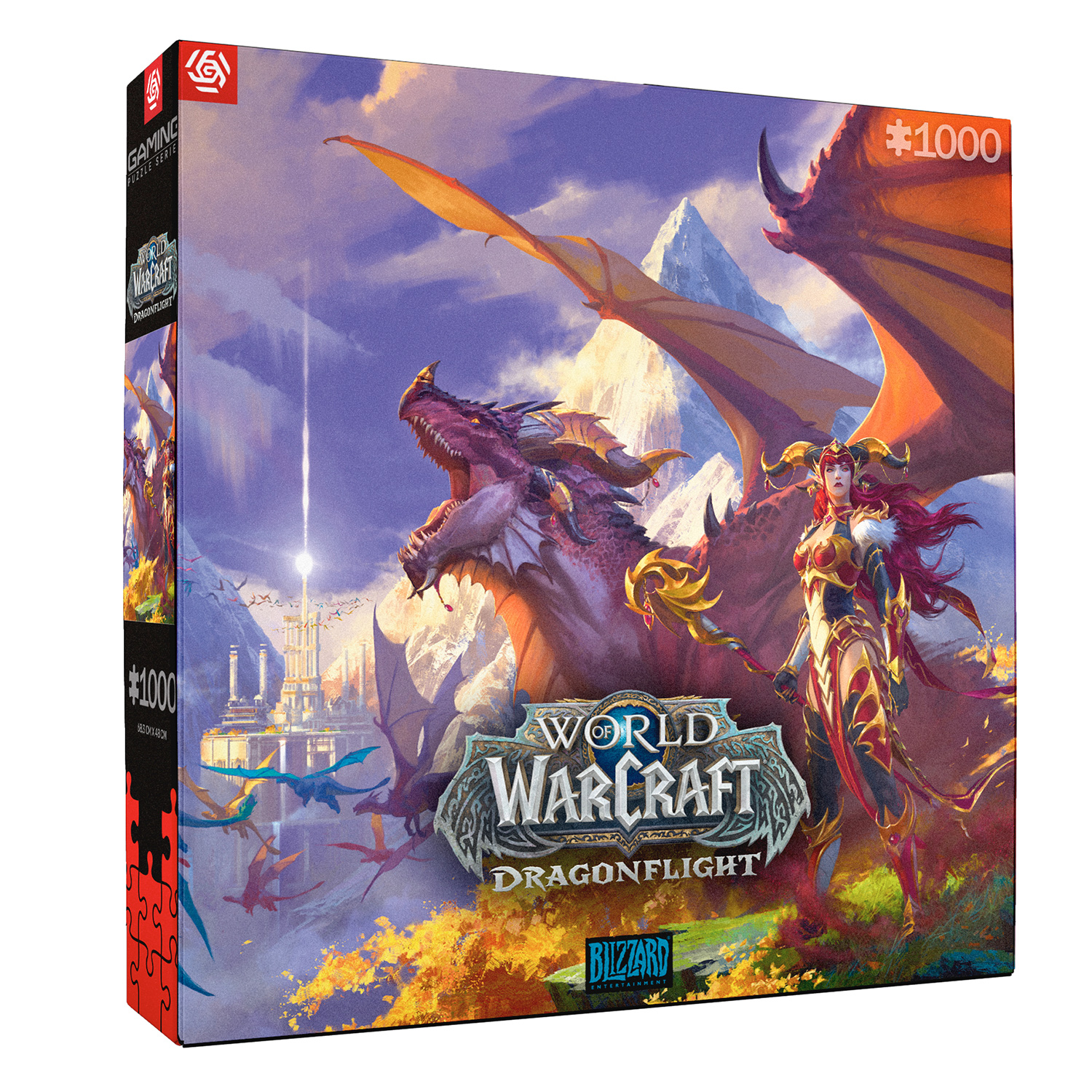 

Пазл Good Loot World of Warcraft Dragonflight Alexstrasza - 1000 элементов Gaming серия, Dragonflight Alexstrasza