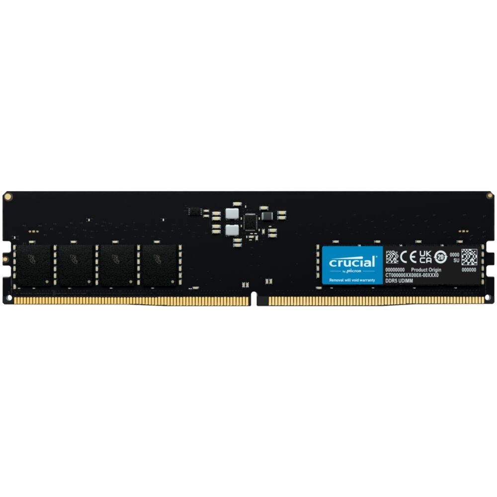 

Оперативная память Crucial CT32G56C46U5 DDR5 1x32Gb 5600MHz, CT32G56C46U5