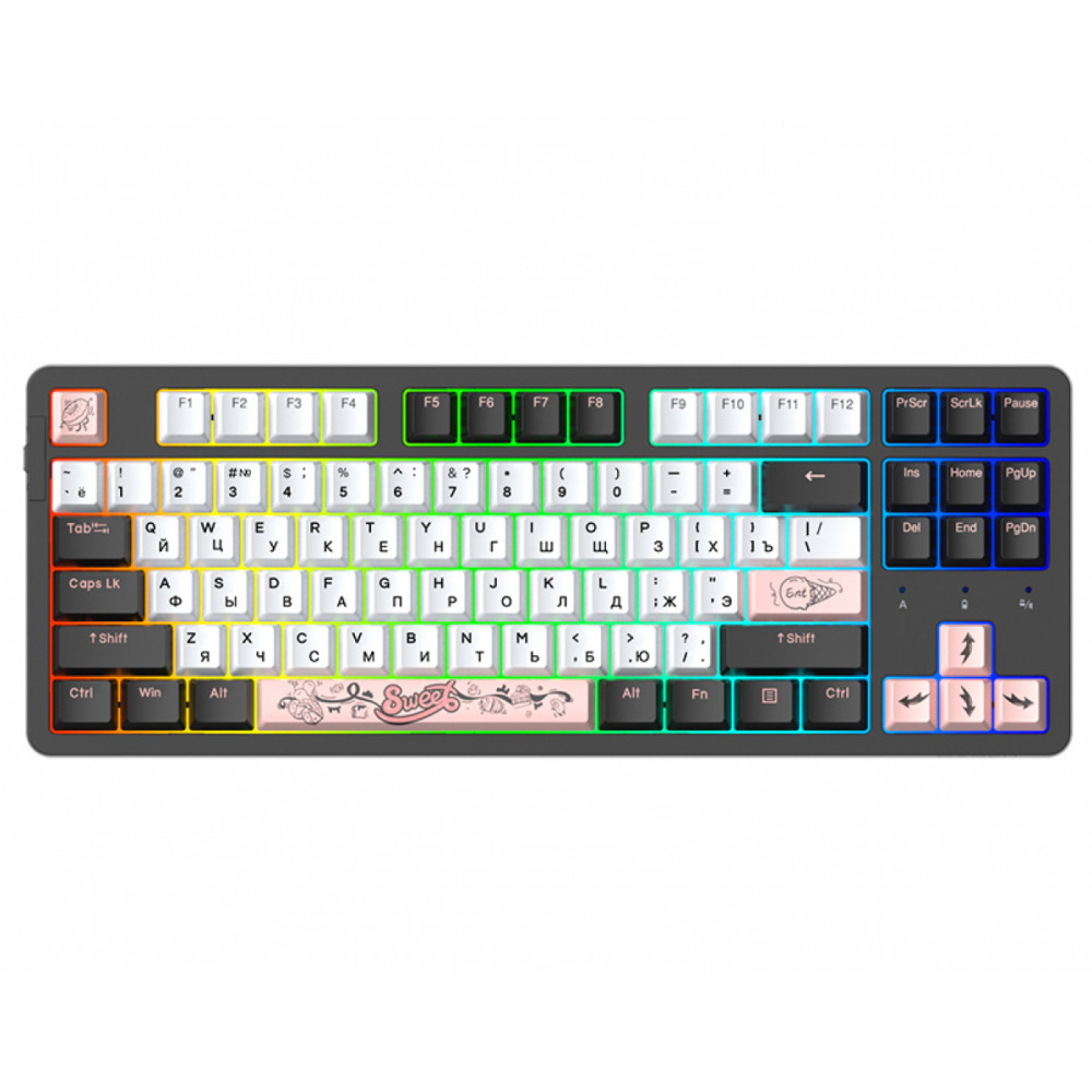 Клавиатура Dareu A87X TKL Black/White BlueSky V3 switch