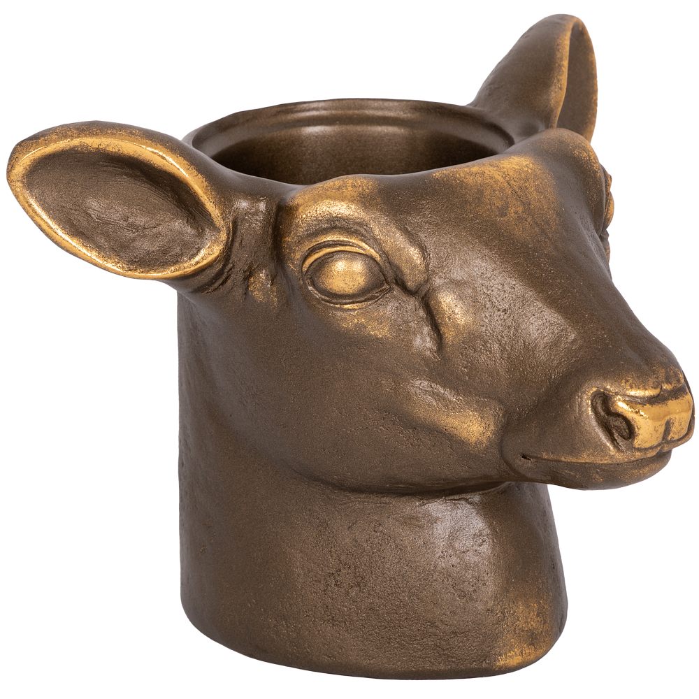 Цветочное кашпо Bogacho Олень Эклер 22721 Б коричневый 1 шт 5820₽