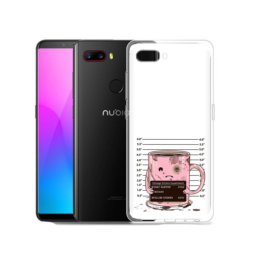 

Чехол MyPads Tocco для ZTE Nubia Z18 кружка (PT115657.463.420), Прозрачный, Tocco