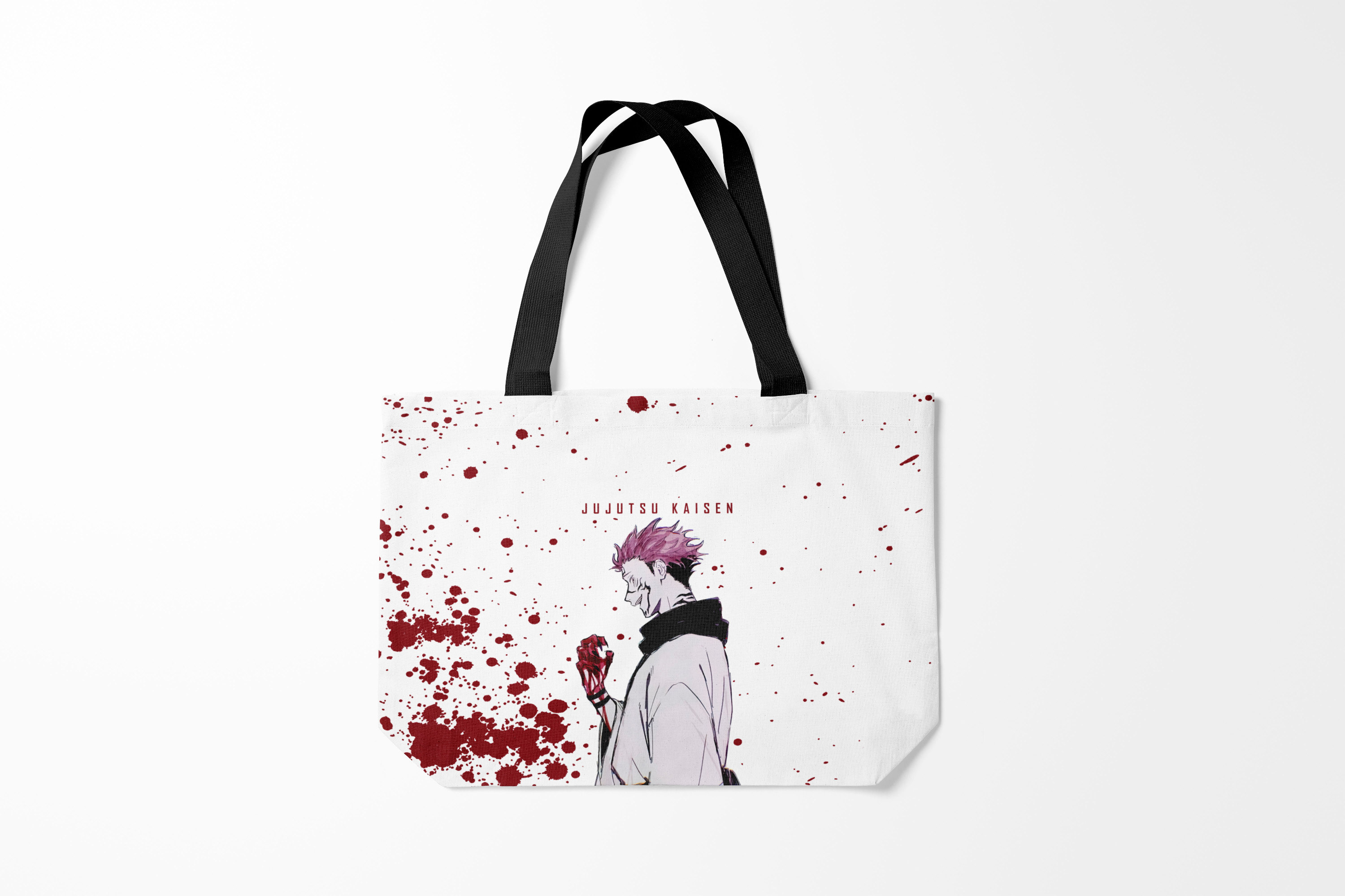 

Сумка шoппер унисекс Burnettie Магическая битва Ryomen Sukuna Jujutsu Kaisen, белый, Магическая битва Ryomen Sukuna Jujutsu Kaisen