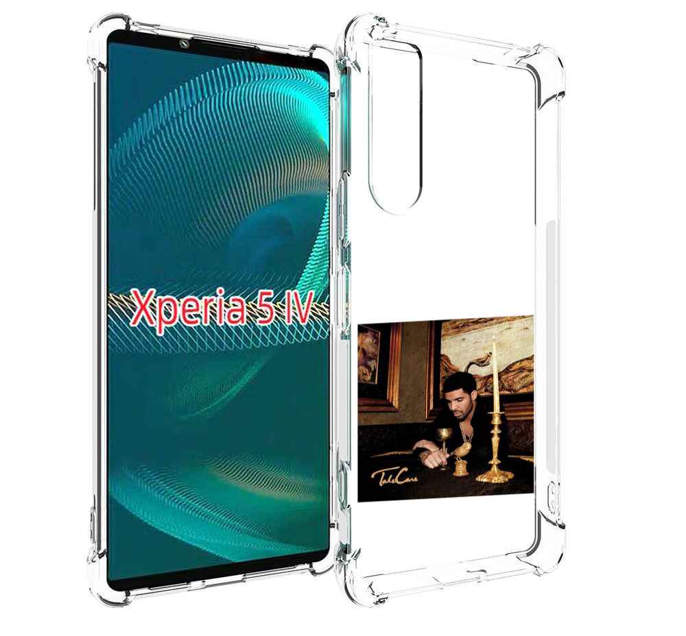 

Чехол MyPads Drake - Take Care для Sony Xperia 5 IV (5-4), Прозрачный, Tocco