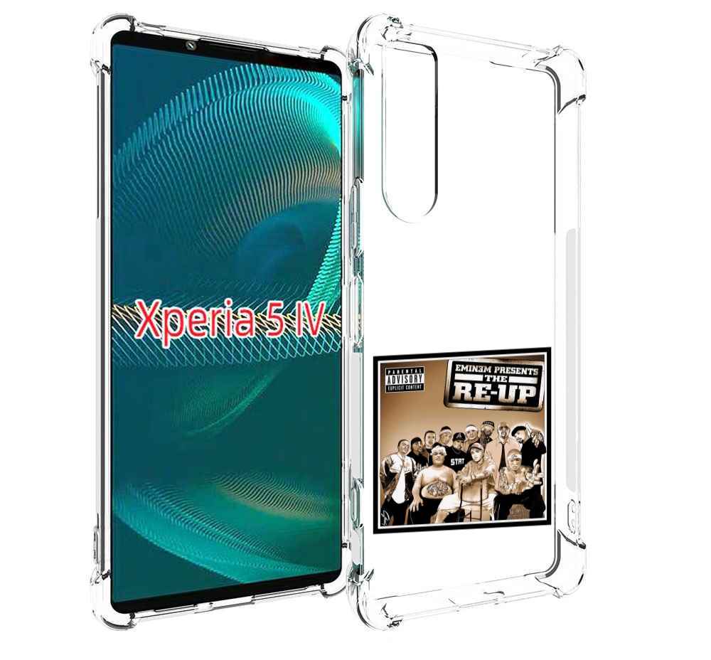 

Чехол MyPads EMINEM PRESENTS, THE RE-UP для Sony Xperia 5 IV (5-4), Прозрачный, Tocco