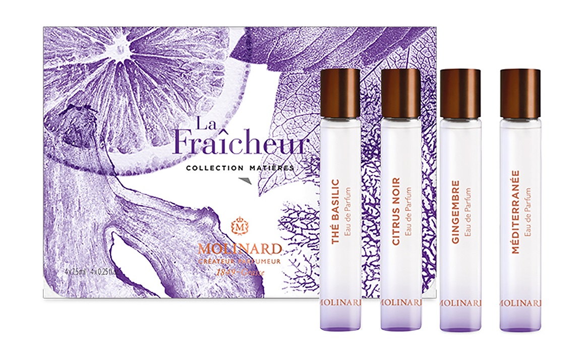 

Парфюмерный набор Molinard La Fraicheur Collection Matieres 4шт по 7,5мл