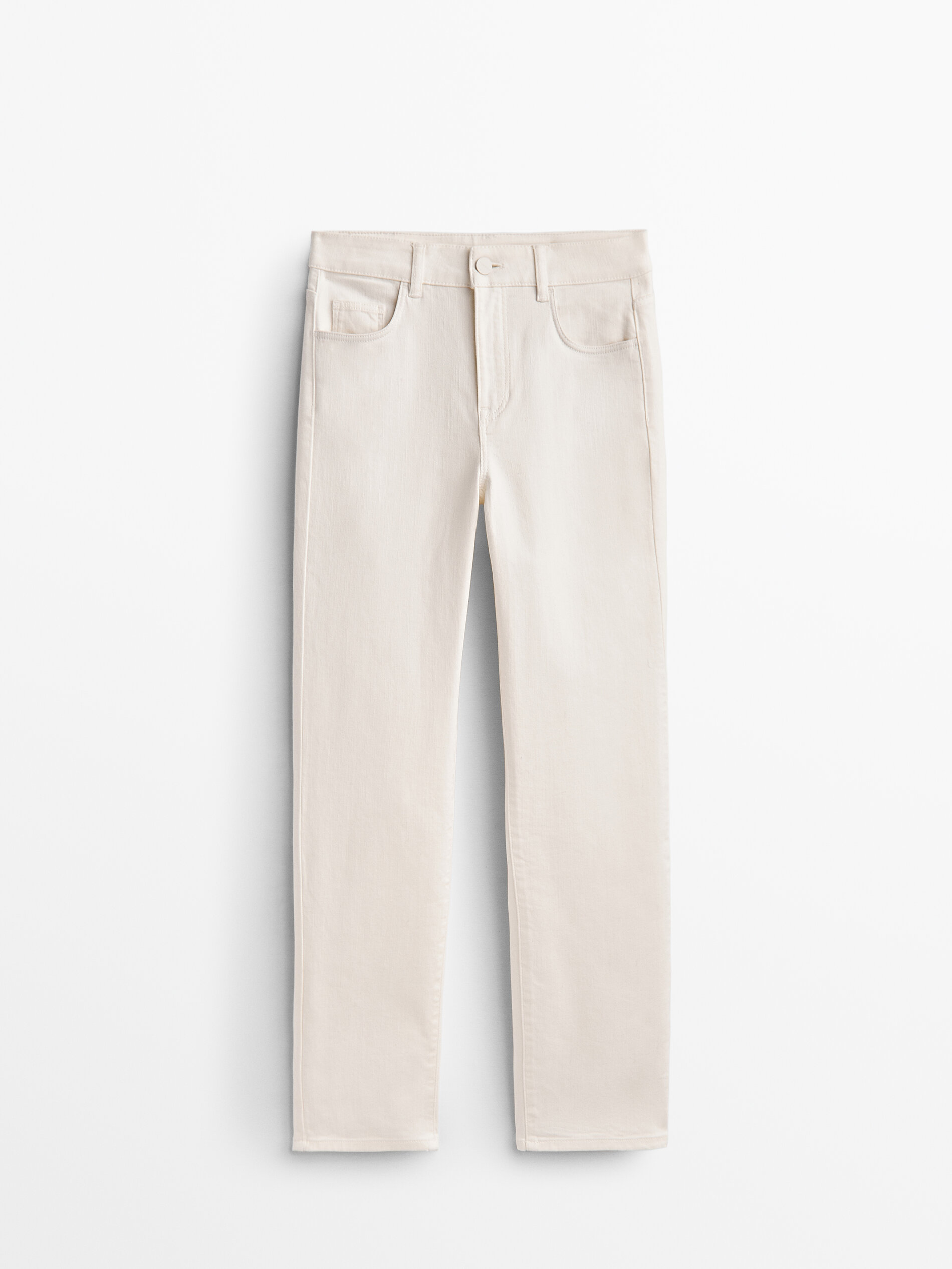 

Джинсы женские Massimo Dutti 05058565251 белые 38, 05058565251