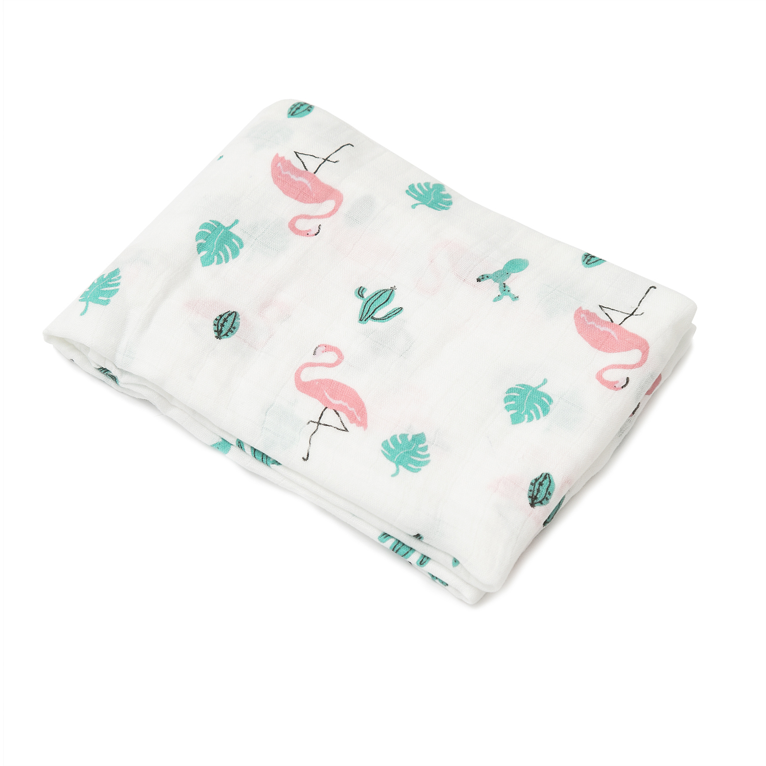 Пеленки для новорожденных Baby Nice Фламинго, муслиновые, 120х120 см, хлопок 100% флаг светоотражающий avenger i1024 120х120 см