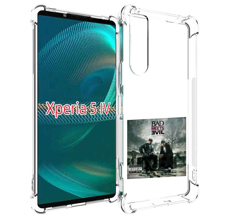 

Чехол MyPads Eminem BAD MEETS EVIL – HELL THE SEQUEL для Sony Xperia 5 IV (5-4), Прозрачный, Tocco