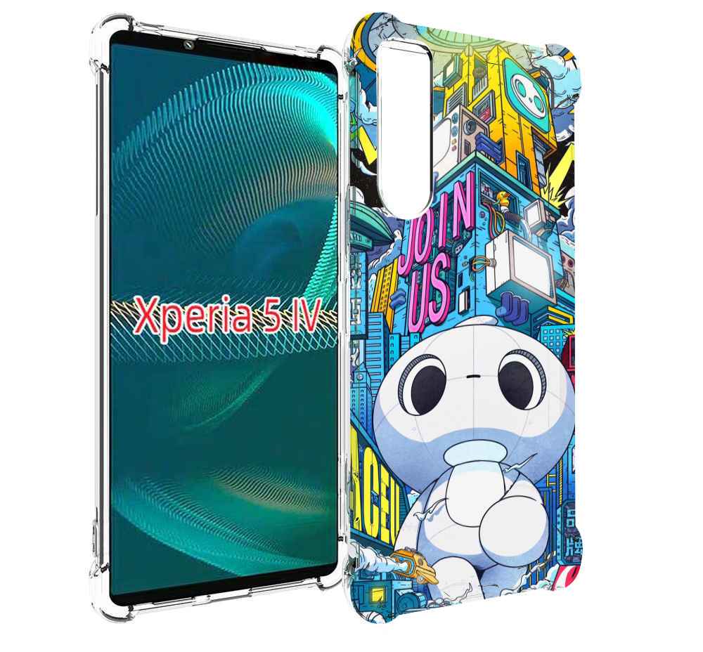

Чехол MyPads FaceU для Sony Xperia 5 IV (5-4), Прозрачный, Tocco