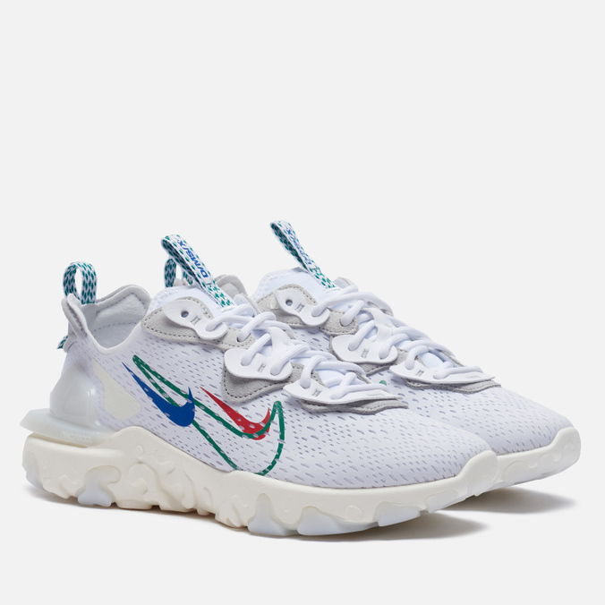 фото Кроссовки мужские nike react vision белые 9 us