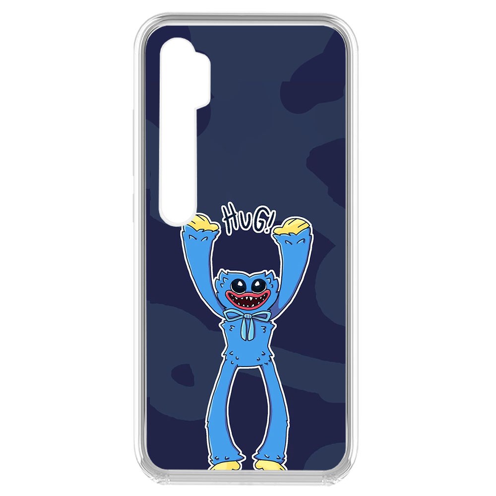 

Чехол-накладка Krutoff Clear Case Хаги Ваги Обнимашки для Xiaomi Mi Note 10 Pro