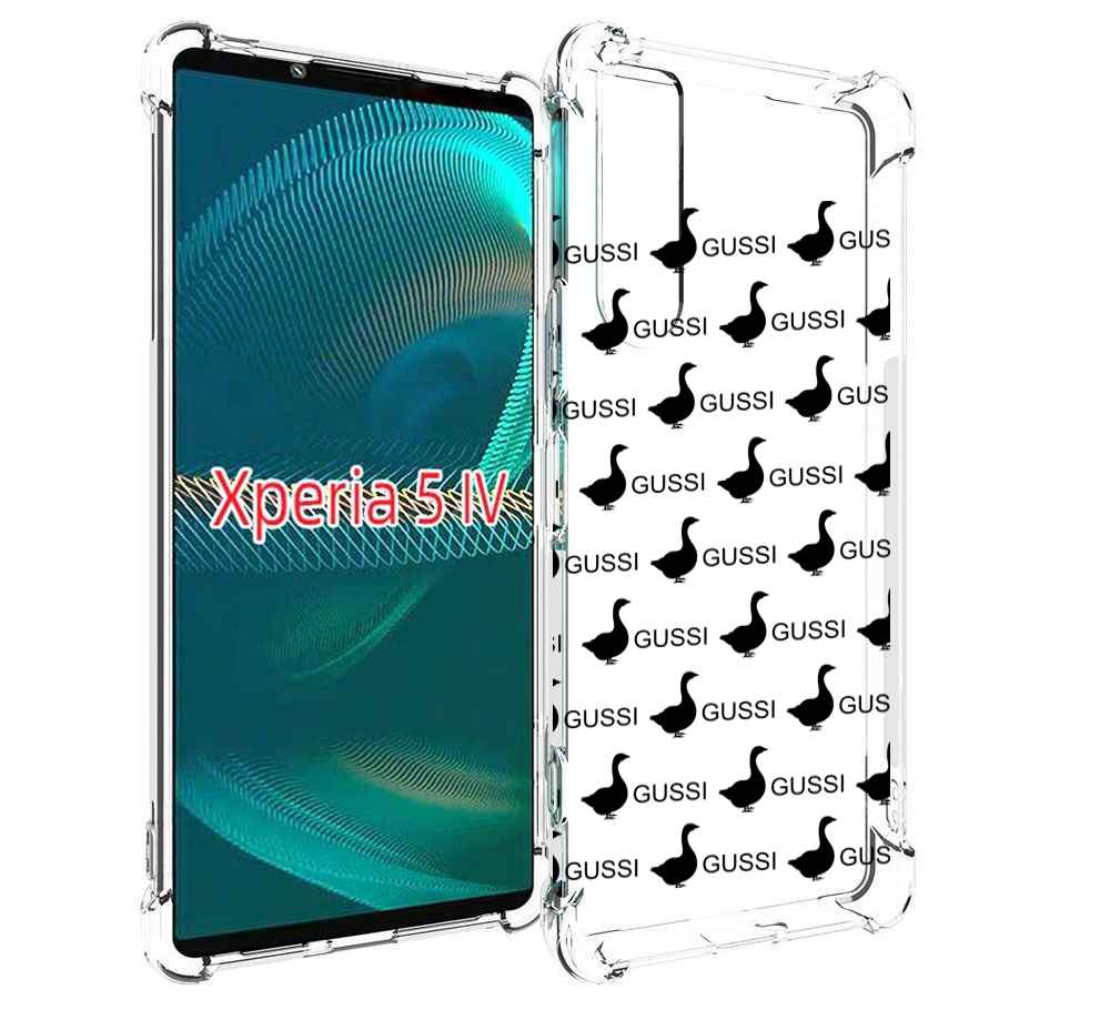 

Чехол MyPads GUSSI для Sony Xperia 5 IV (5-4), Прозрачный, Tocco