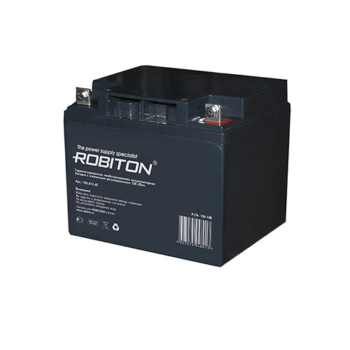 Аккумулятор для ИБП ROBITON VRLA12-45 45 А/ч 12 В (109684)