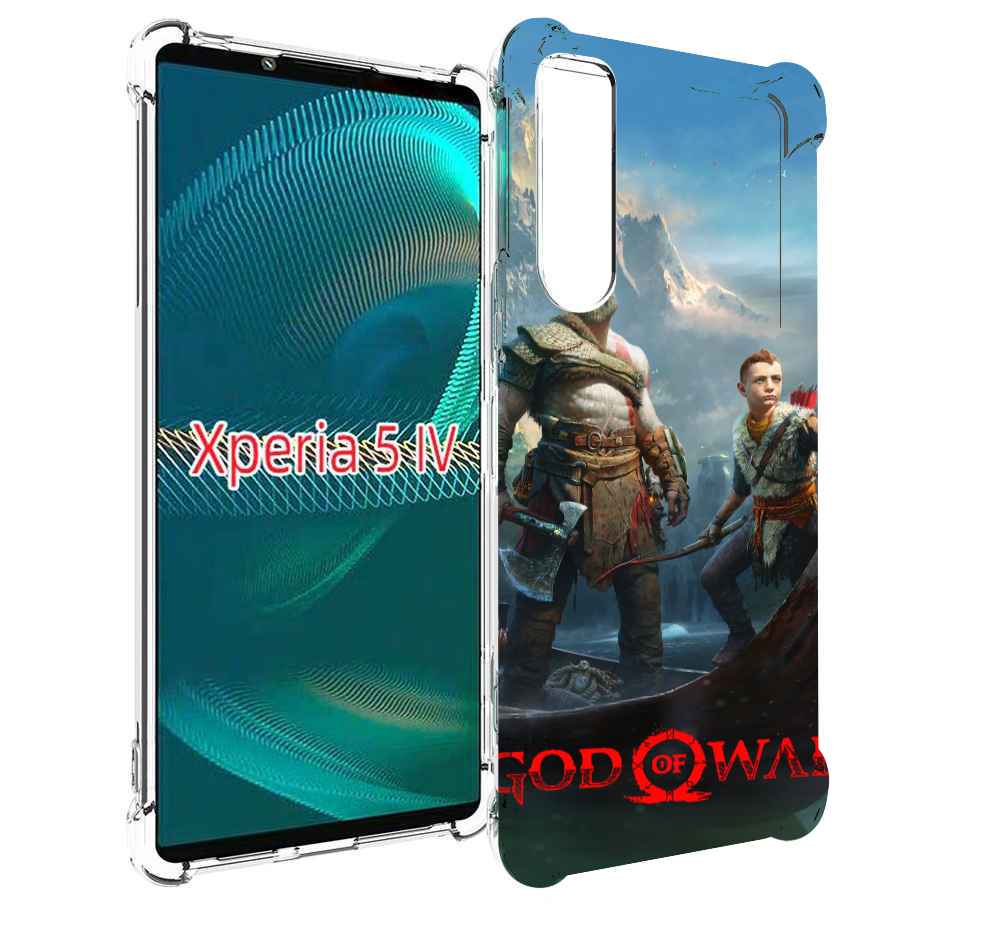

Чехол MyPads God Of War Кратос Атрей для Sony Xperia 5 IV (5-4), Прозрачный, Tocco