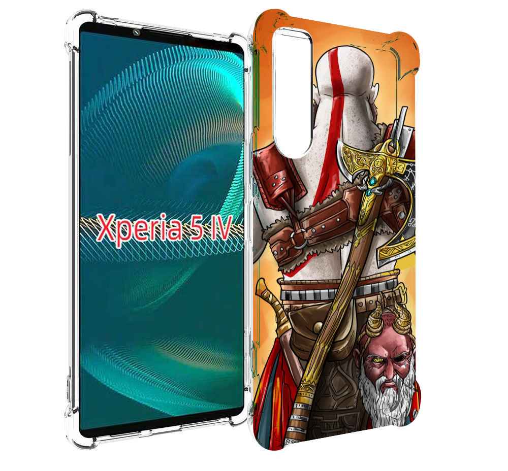 

Чехол MyPads God of War для Sony Xperia 5 IV (5-4), Прозрачный, Tocco