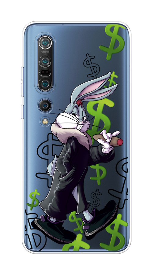 

Чехол на Xiaomi Mi 10 Pro "Rich Bugs Bunny", Зеленый;черный;голубой, 37850-6