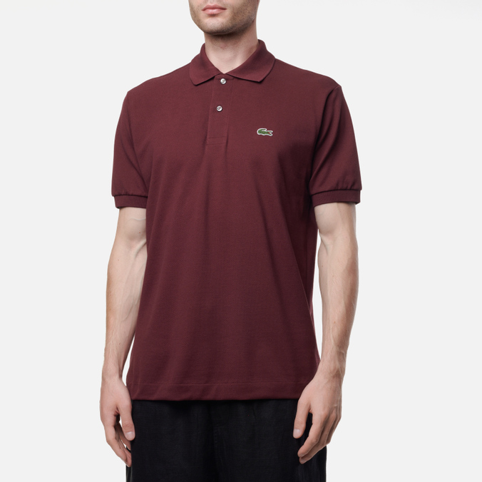 

Футболка мужская Lacoste L1212-BZD бордовая XL, L1212-BZD