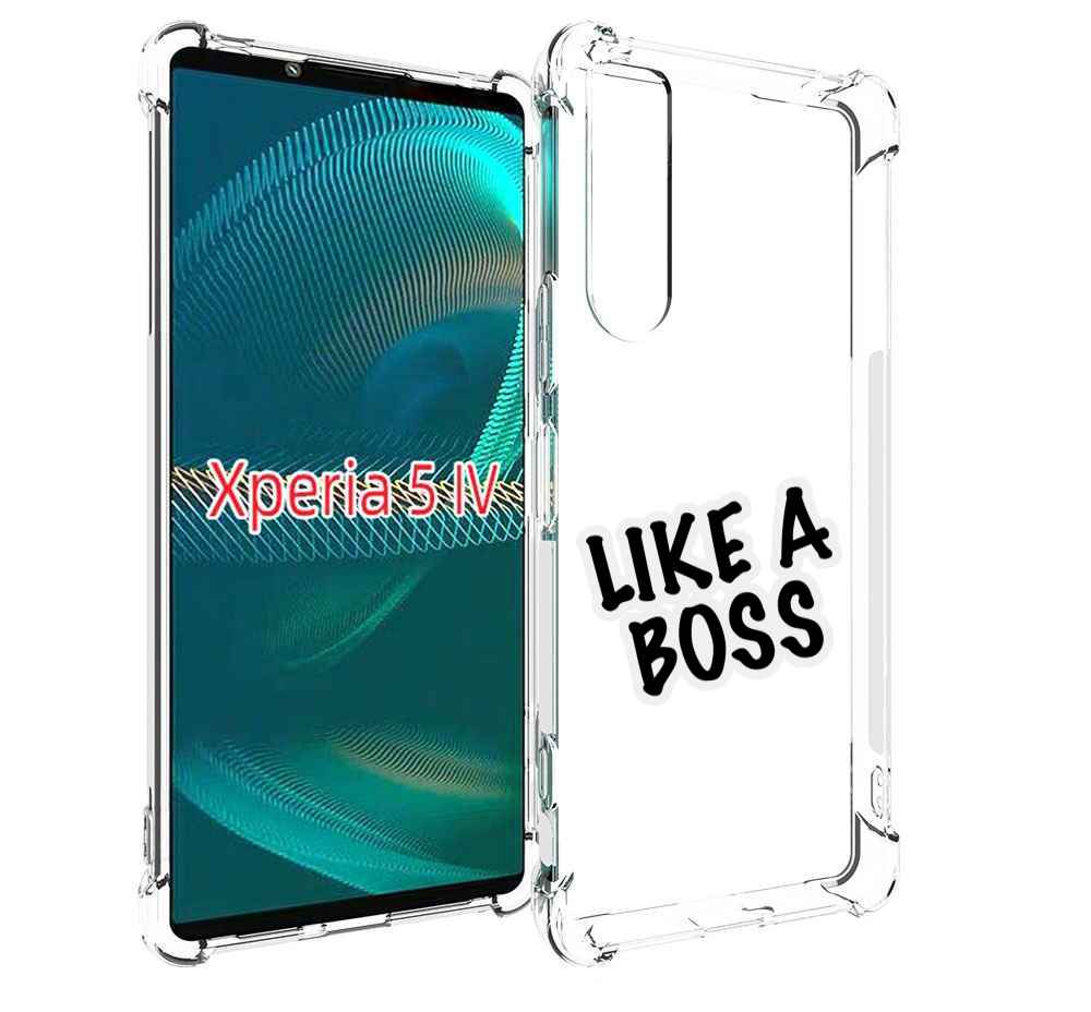 

Чехол MyPads Like-a-boss для Sony Xperia 5 IV (5-4), Прозрачный, Tocco