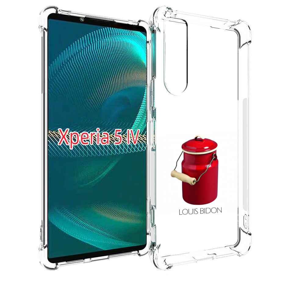 

Чехол MyPads Louis-bidon для Sony Xperia 5 IV (5-4), Прозрачный, Tocco