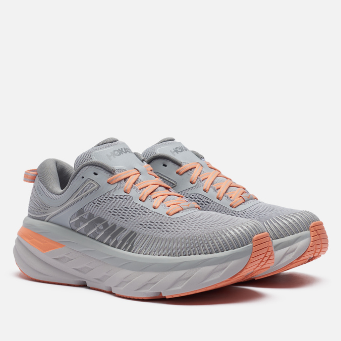 

Кроссовки женские Hoka One One Bondi 7 серые 8 US, Bondi 7