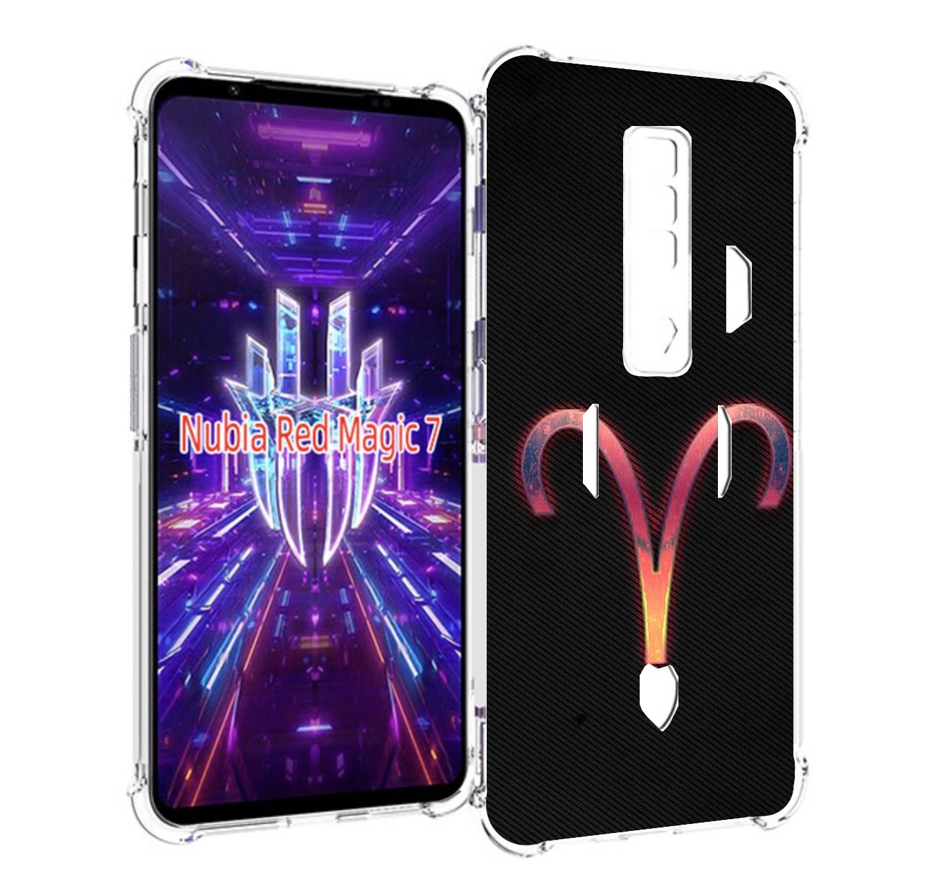 

Чехол MyPads знак зодиака овен 1 для ZTE Nubia Red Magic 7, Прозрачный, Tocco