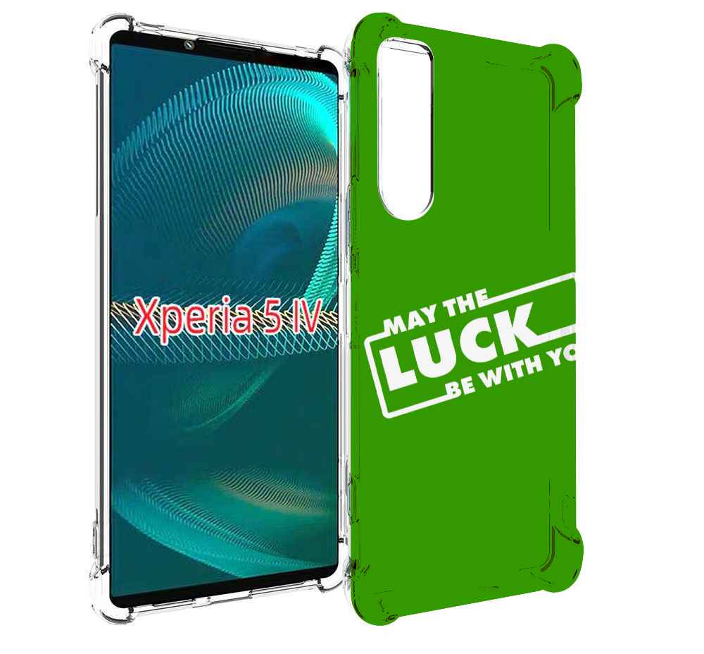 

Чехол MyPads Luck green для Sony Xperia 5 IV (5-4), Прозрачный, Tocco