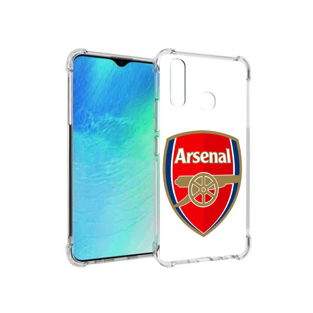 

Чехол MyPads Tocco для Vivo Y19 ФК Арсенал логотип (PT140444.419.174), Прозрачный, Tocco