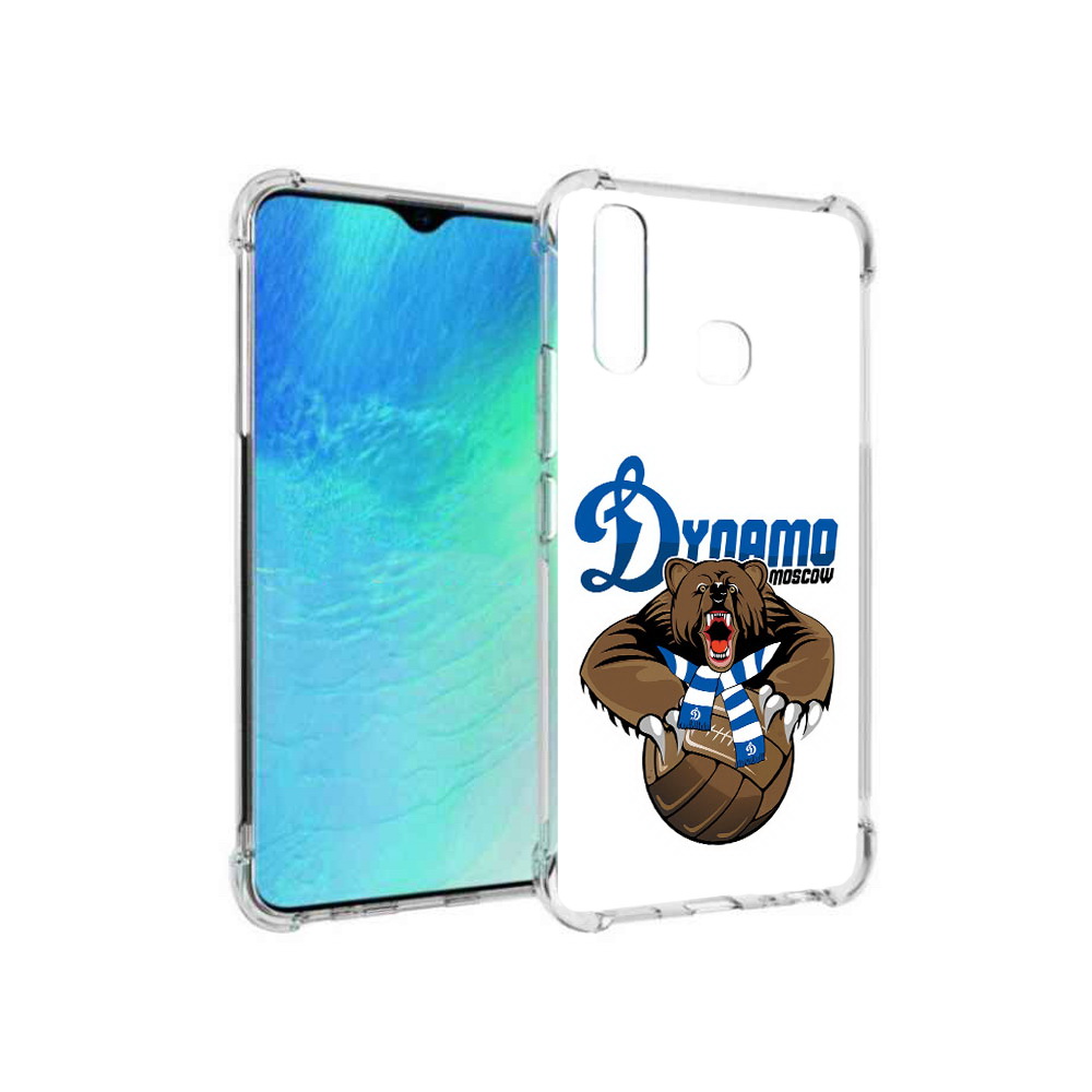 

Чехол MyPads Tocco для Vivo Y19 ФК Динамо медведь (PT140444.419.175), Прозрачный, Tocco