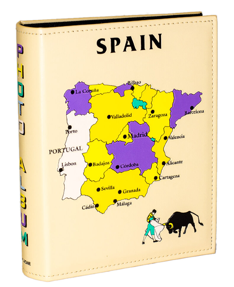 Фотоальбом Uniteme «Карта Испании», 200 фото 10х15 см, кармашки