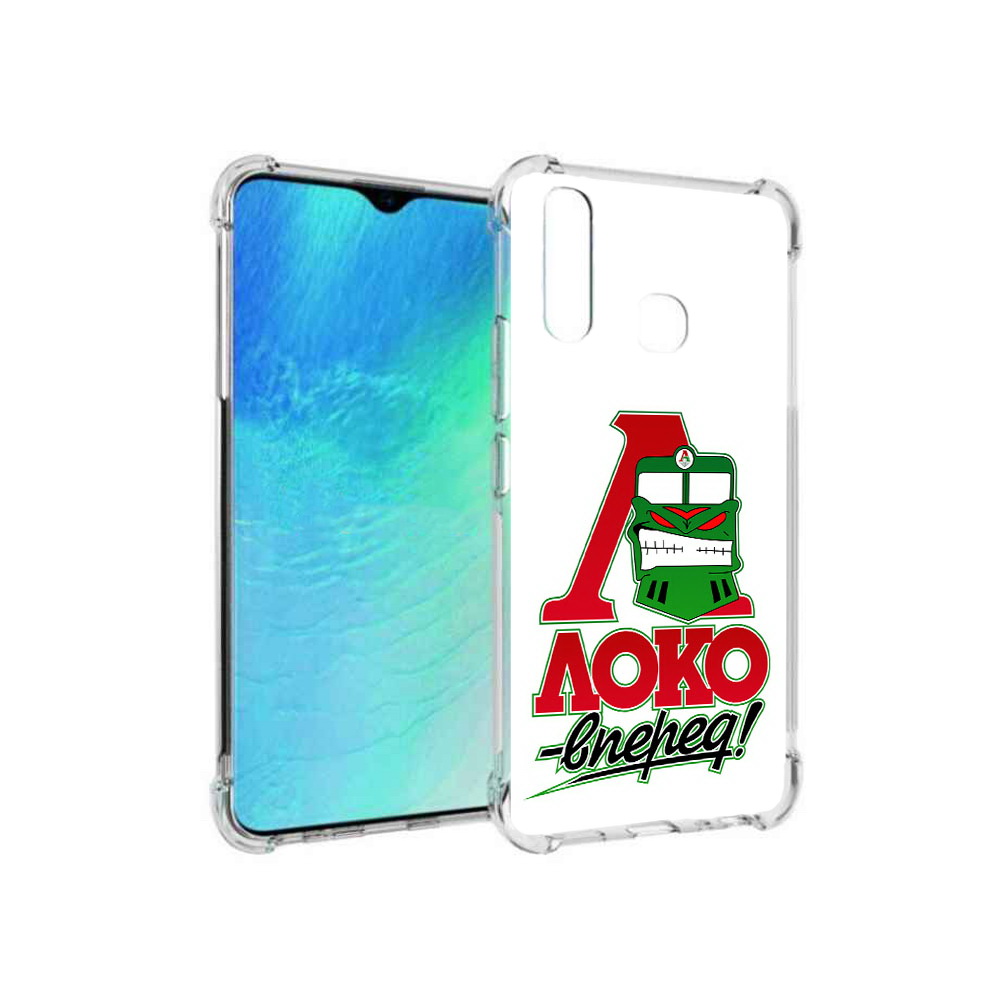 

Чехол MyPads Tocco для Vivo Y19 ФК локо вперед (PT140444.419.181), Прозрачный, Tocco