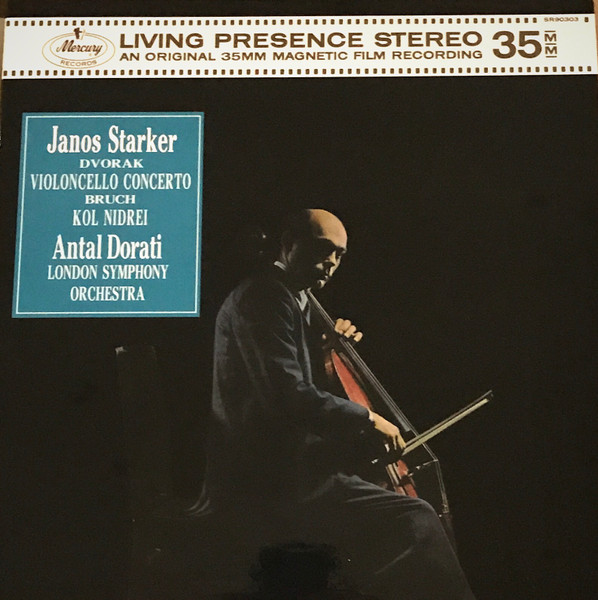 Janos Starker Dvorak: Violincello Concerto Bruch: Kol Nidrei (2LP)