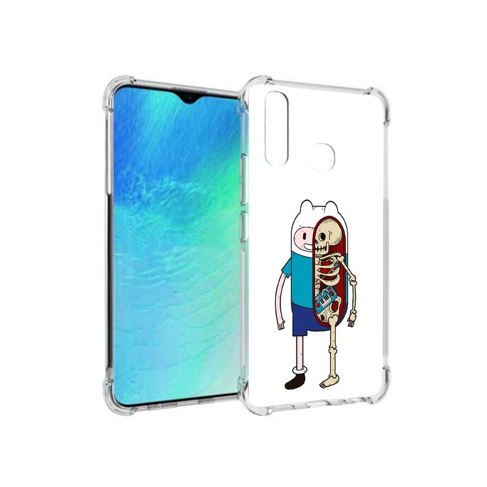 

Чехол MyPads Tocco для Vivo Y19 Финн скелет (PT140444.419.187), Прозрачный, Tocco