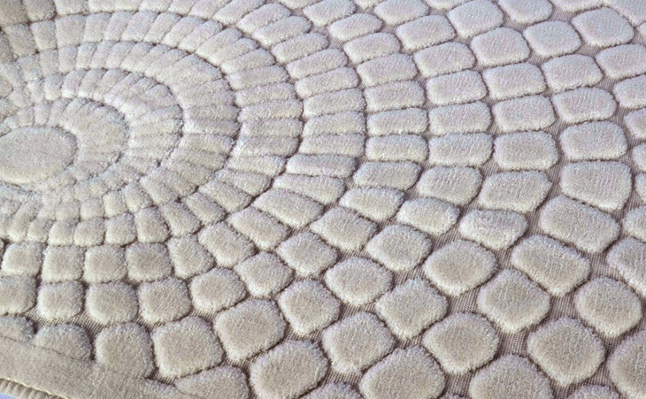 фото Набор ковриков для ванной карвен "oval girdap" kv 113 кремовый karven