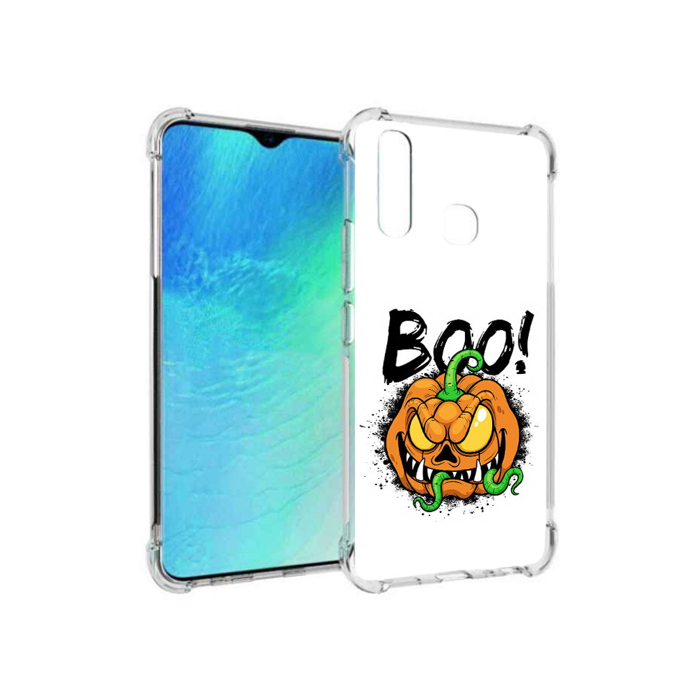

Чехол MyPads Tocco для Vivo Y19 Хэллоуин бу (PT140444.419.193), Прозрачный, Tocco
