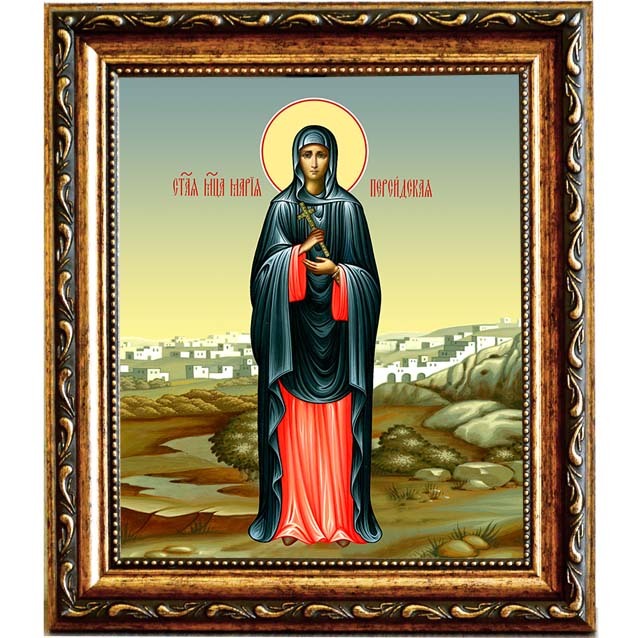 

Мария Персидская мученица. Икона на холсте.