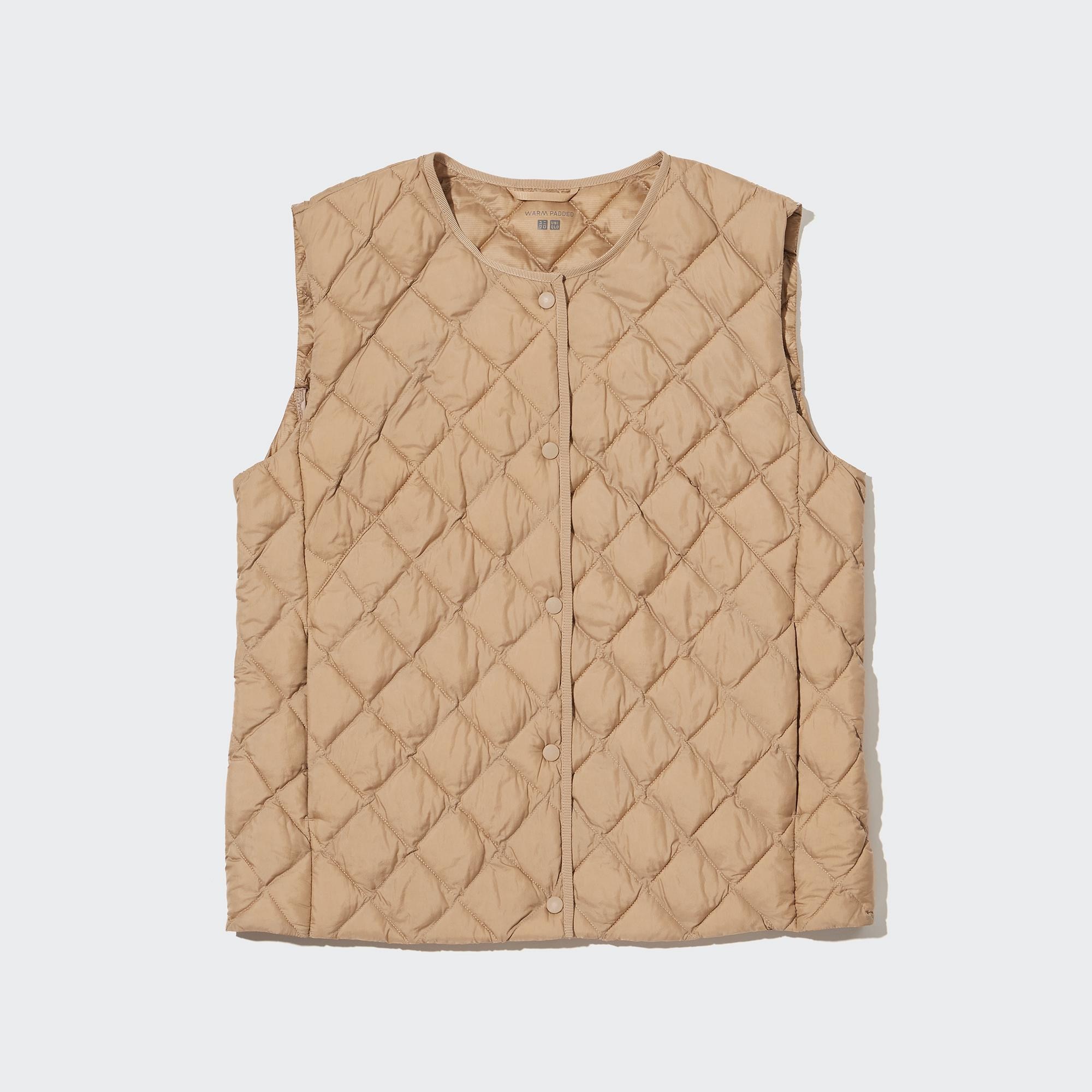 

Утепленный жилет женский UNIQLO 450451COL32 бежевый XS (доставка из-за рубежа), 450451COL32