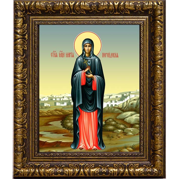 

Мария Персидская мученица. Икона на холсте.