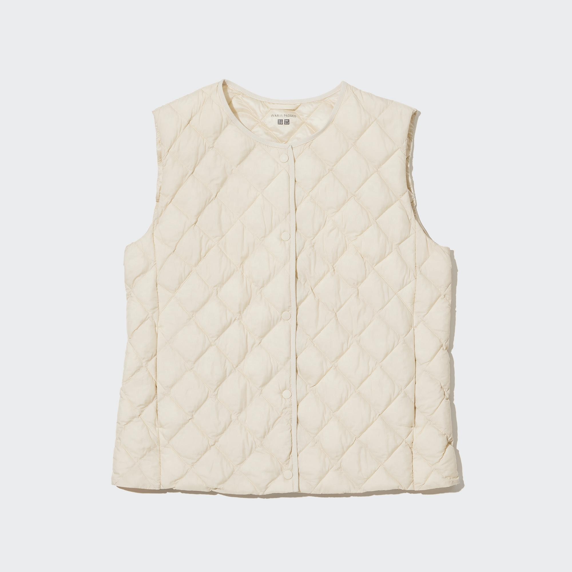 

Утепленный жилет женский UNIQLO 450451COL01 белый M (доставка из-за рубежа), 450451COL01