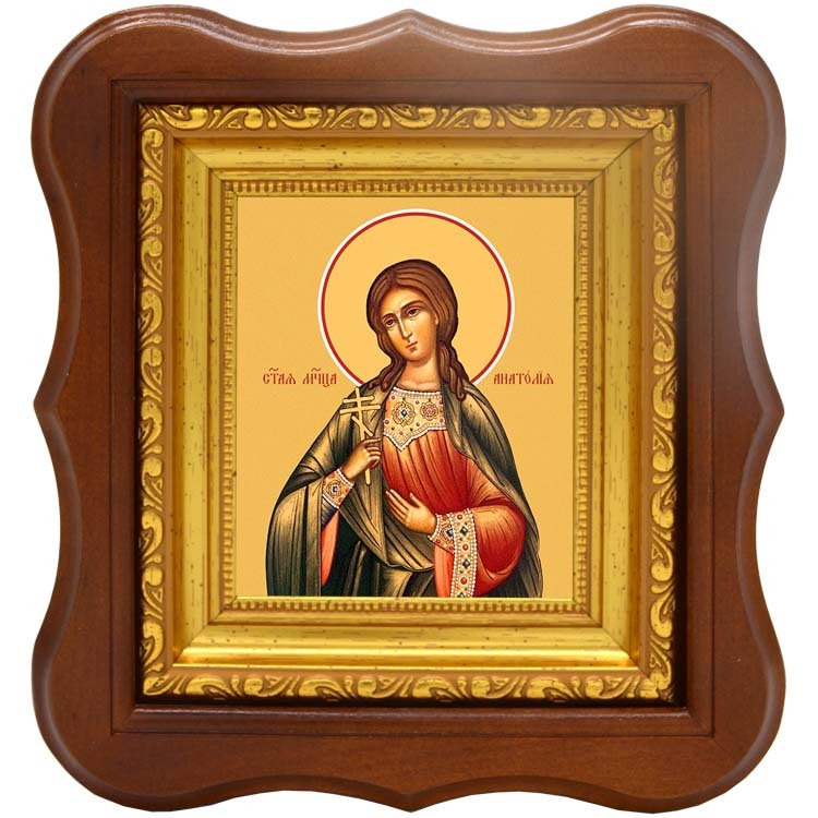 

Анатолия Римская мученица. Икона на холсте.