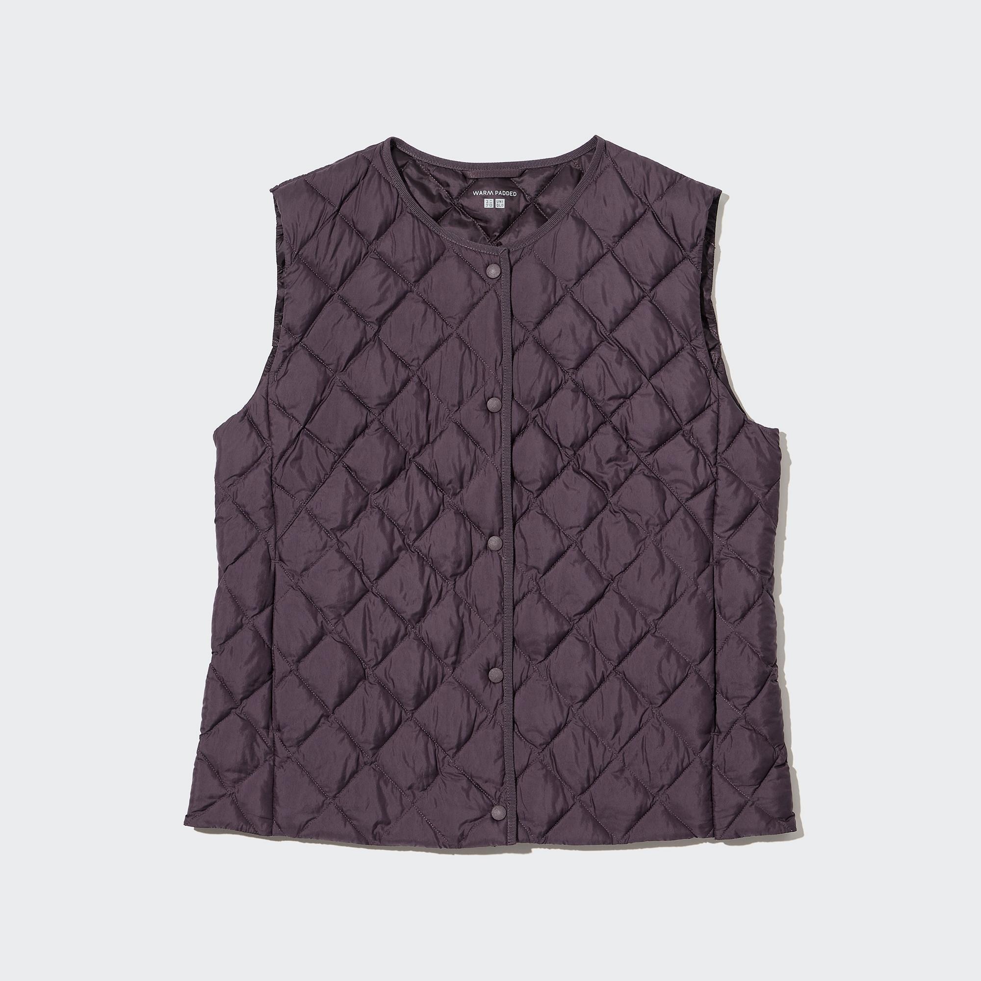 

Утепленный жилет женский UNIQLO 450451COL79 фиолетовый 3XL (доставка из-за рубежа), 450451COL79