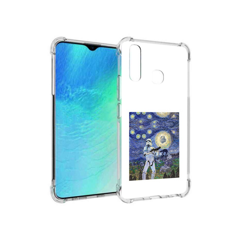 

Чехол MyPads Tocco для Vivo Y19 star wars звездная ночь (PT140444.419.23), Прозрачный, Tocco