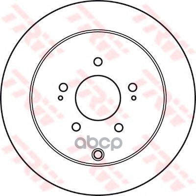 

Диск тормозной CITROEN C-CROSSER/MITSUBISHI OUTLANDER/ASX/PEUGEOT 4007 задний