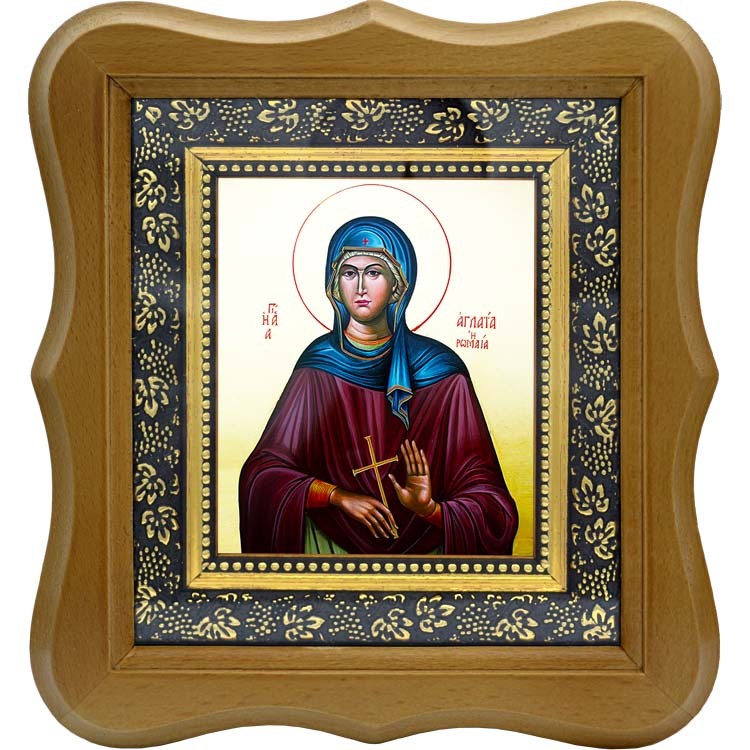 

Аглаида Римская праведная. Икона на холсте.
