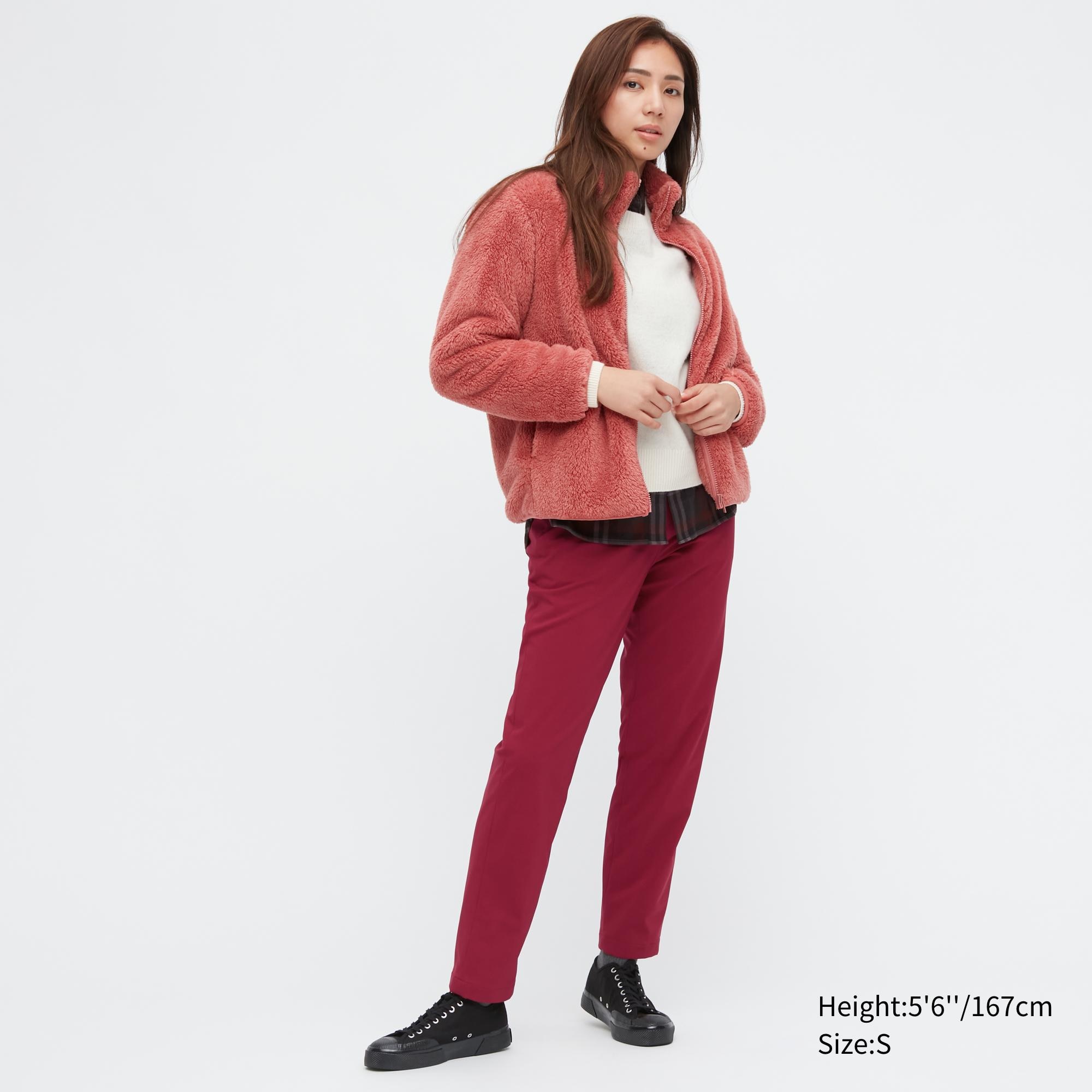 

Брюки женские UNIQLO 450643COL17 красные M (доставка из-за рубежа), 450643COL17