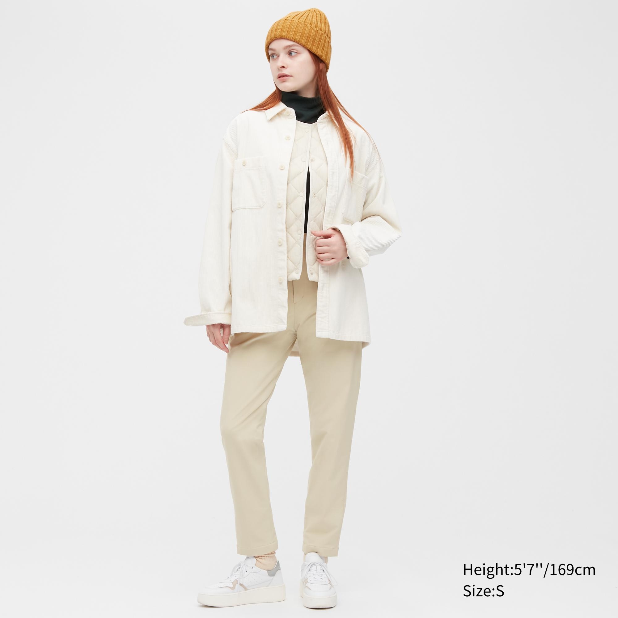 

Брюки женские UNIQLO 450643COL30 бежевые M (доставка из-за рубежа), 450643COL30