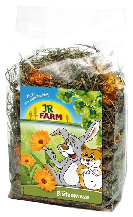 Сухой корм JR Farm, сено луговое с календулой, 100 г